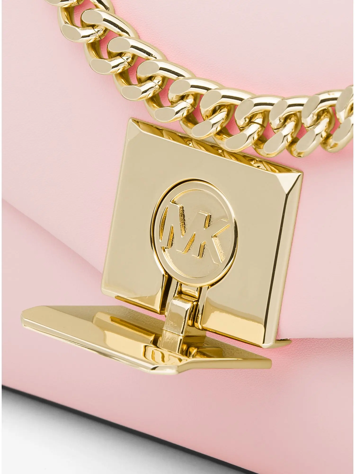 lita small leather crossbody bag powder blush