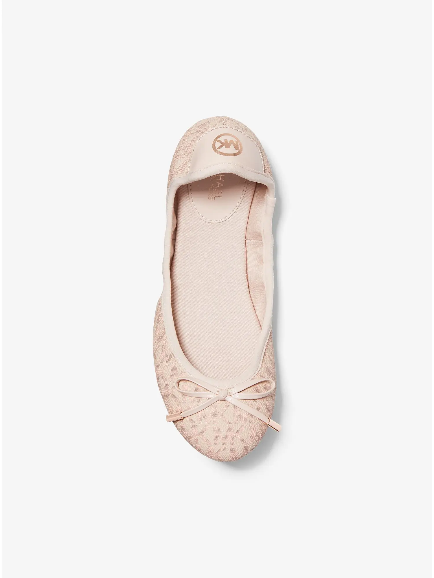 logo ballet flat ballet