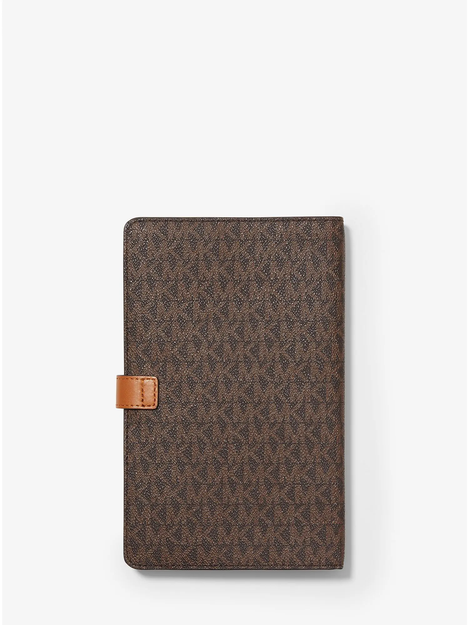 logo stripe notebook bright red