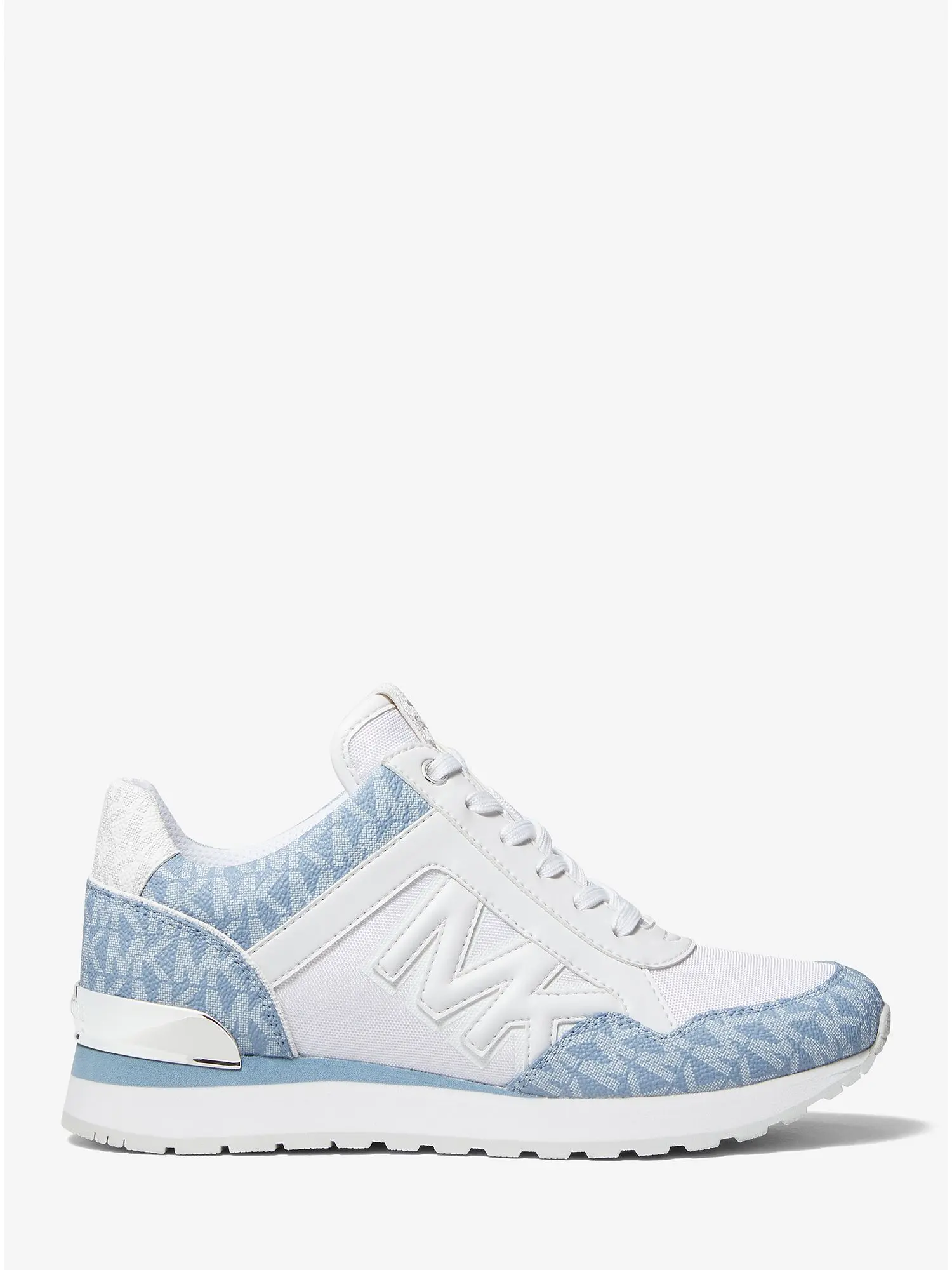 maddy logo trainer chambray