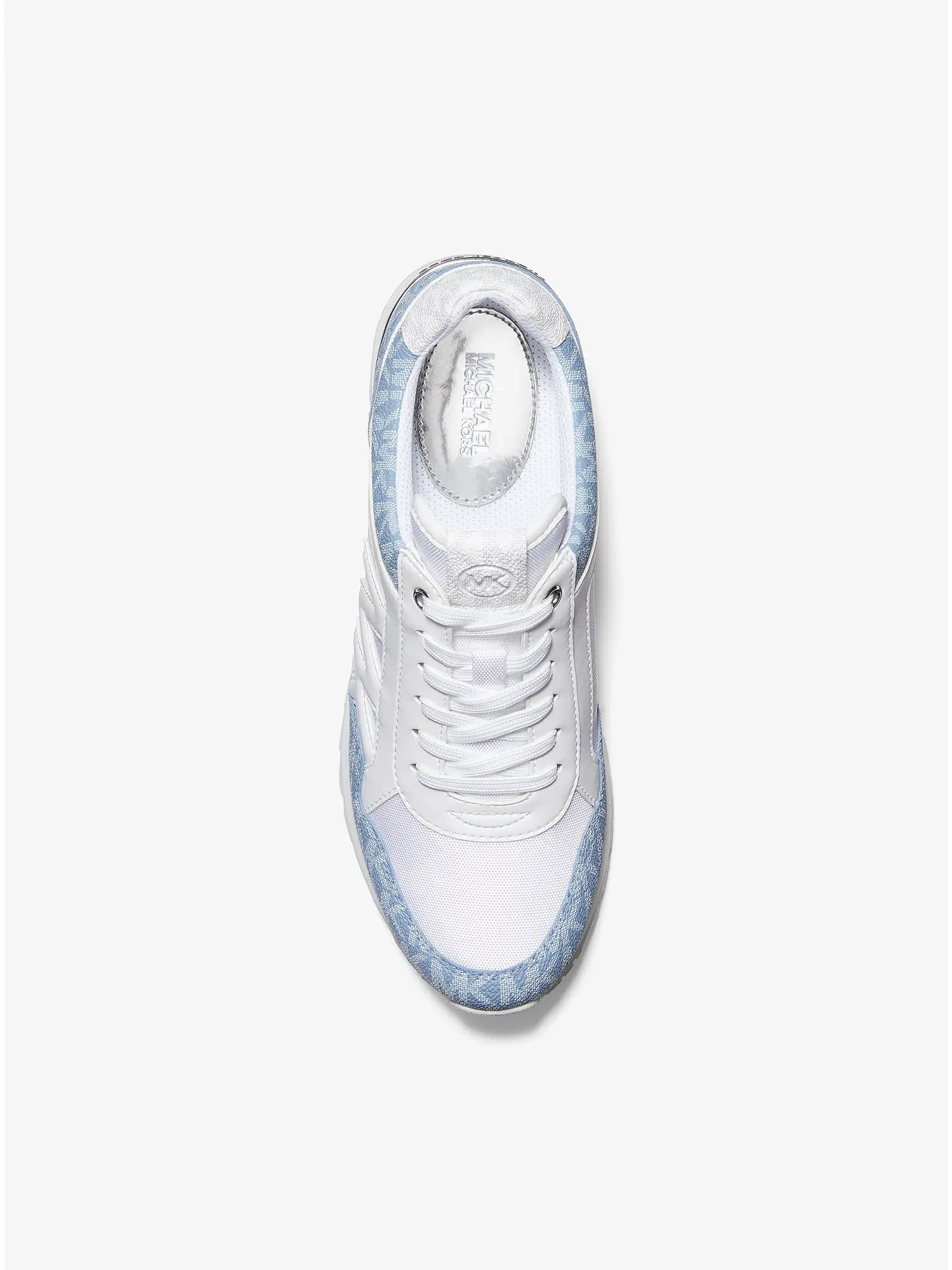 maddy logo trainer chambray