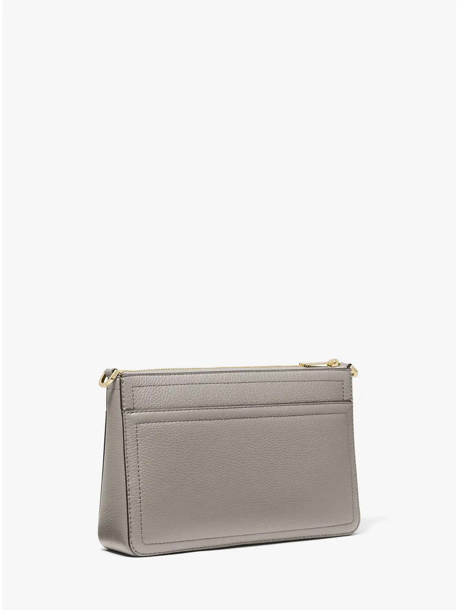 maisie medium pebbled leather 3 in 1 crossbody bag pearl grey multi