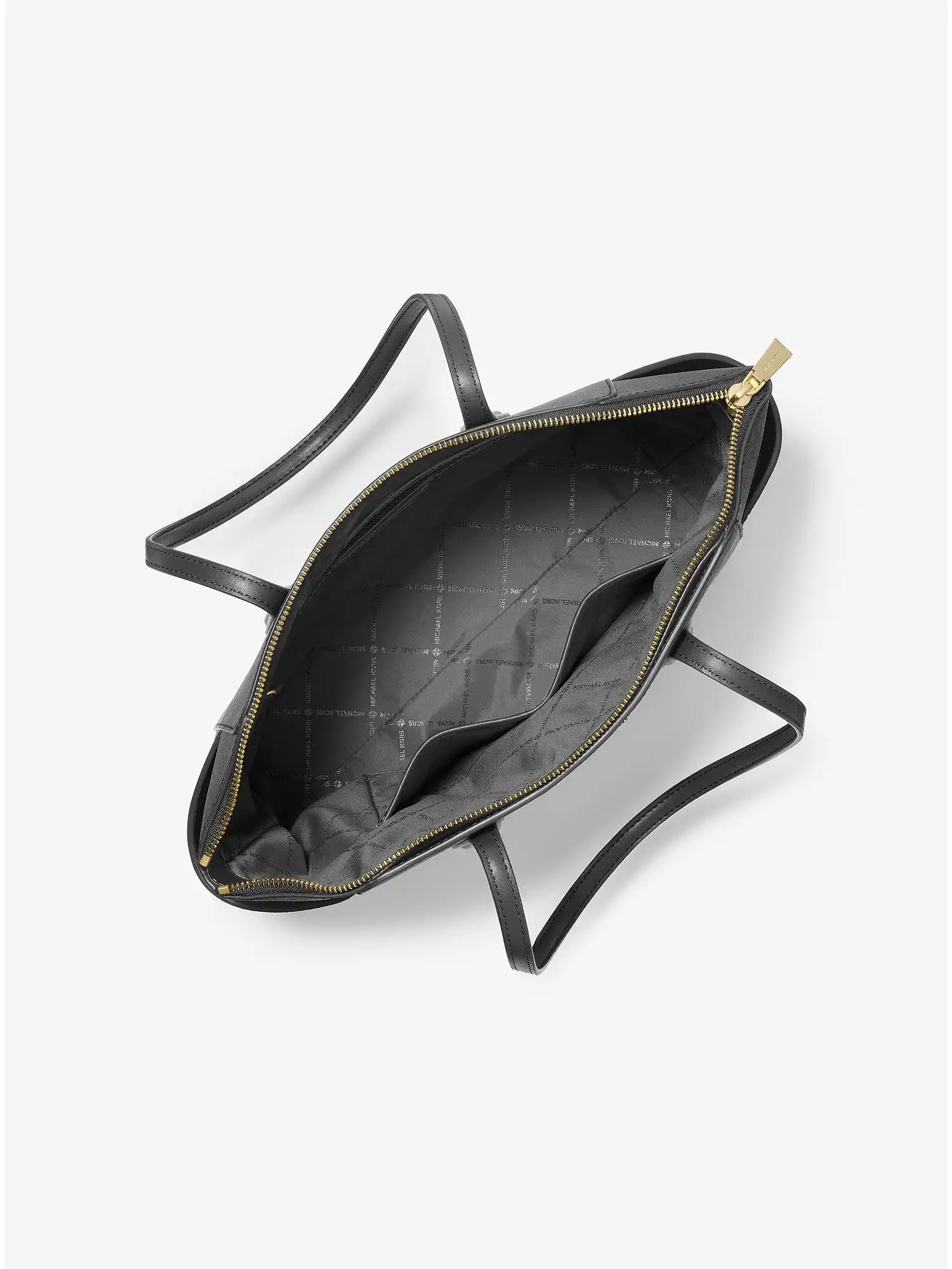 marilyn medium saffiano leather tote bag black