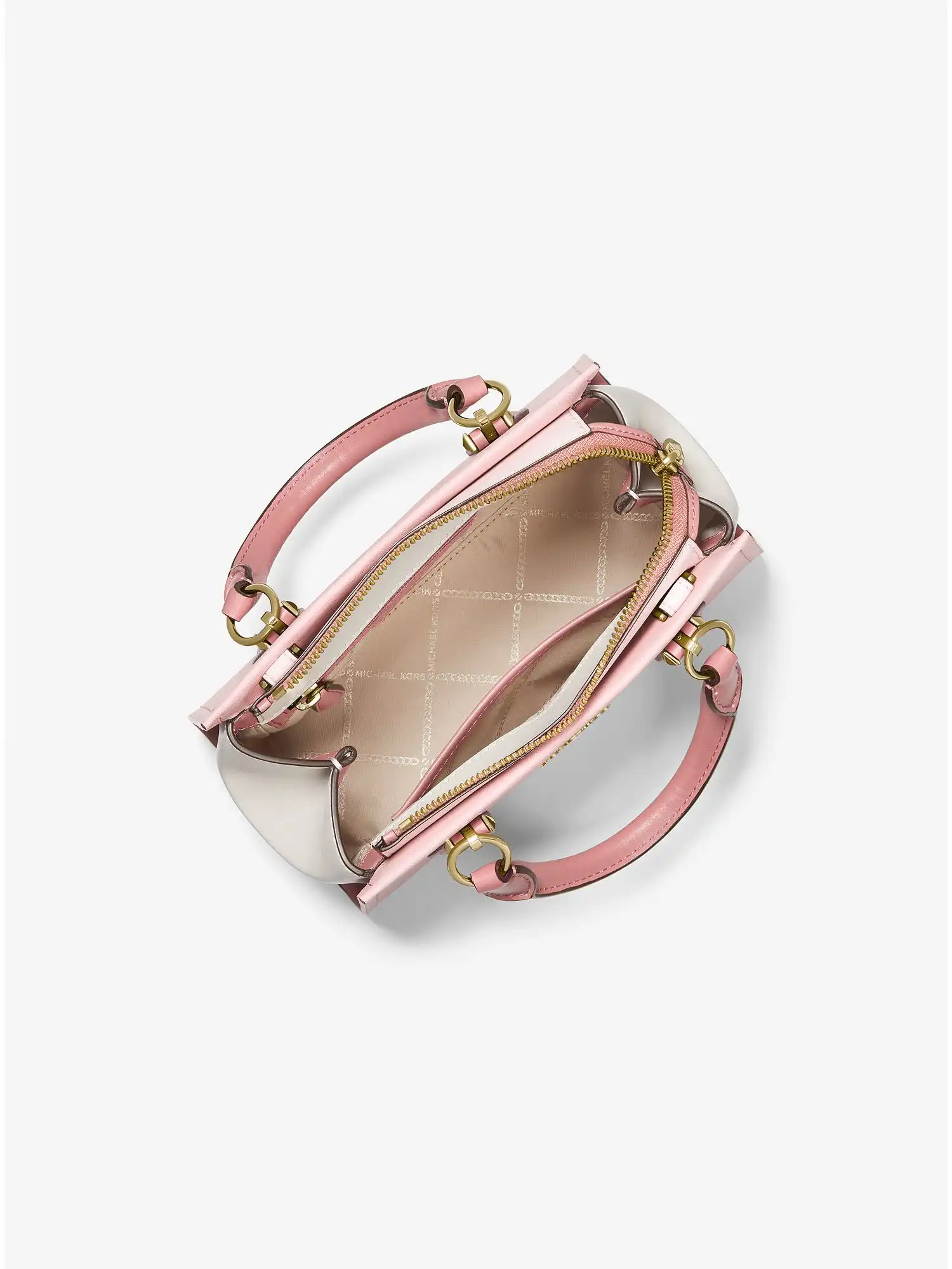 marilyn small color block saffiano leather crossbody bag smky rse mlt