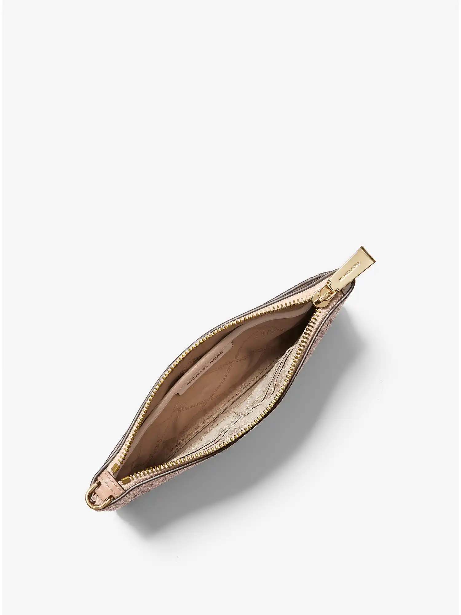 medium logo wristlet ballet