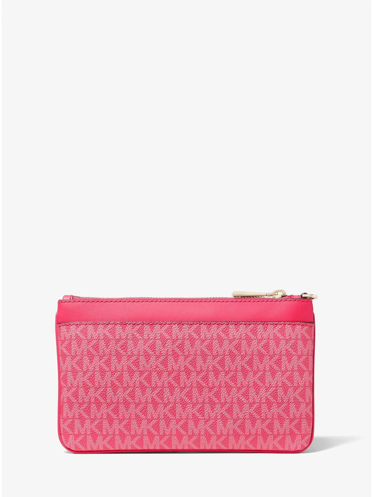 medium logo wristlet rubin red