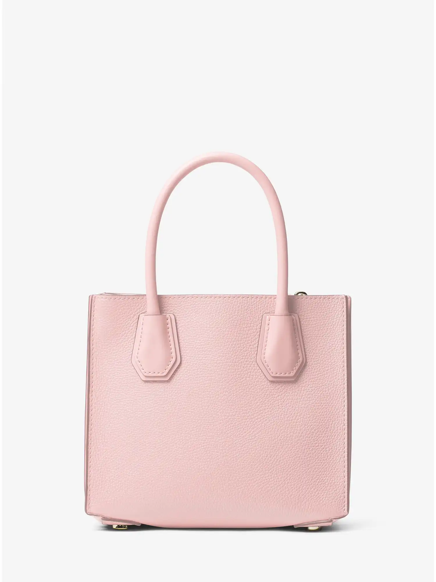 mercer medium pebbled leather crossbody bag powder blush