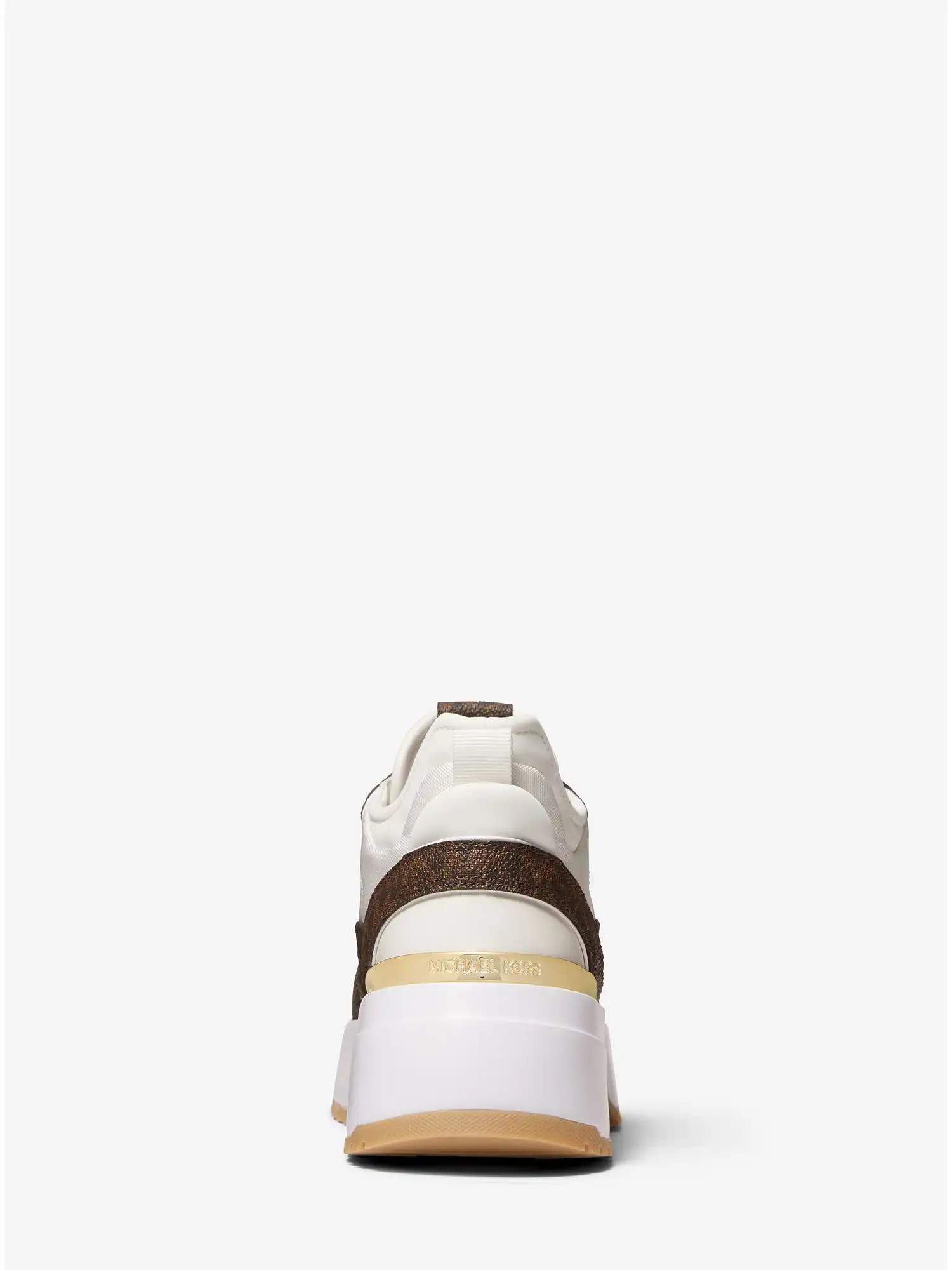 muse logo and mesh trainer brown