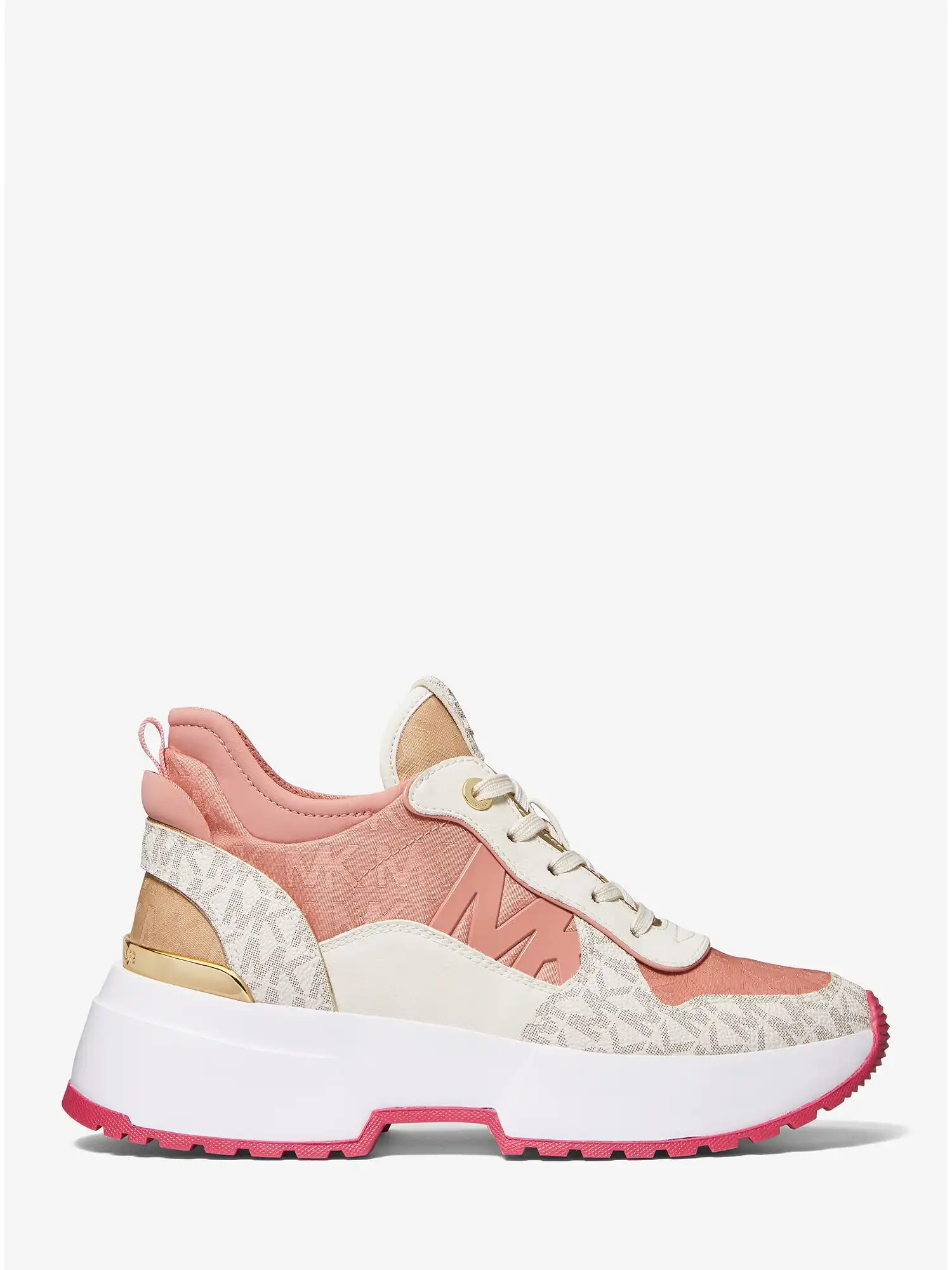 muse mixed media trainer sunset rose multi