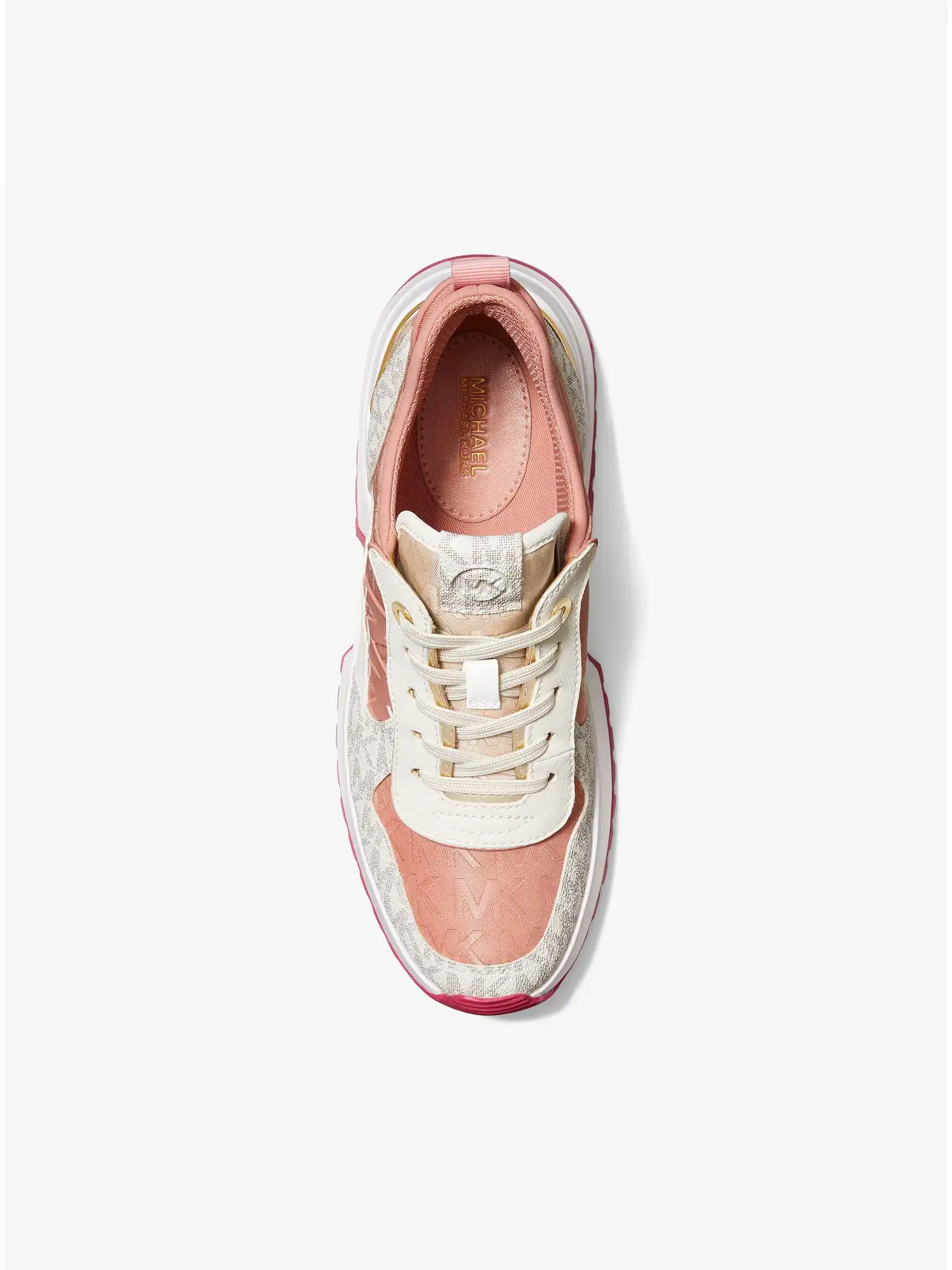 muse mixed media trainer sunset rose multi