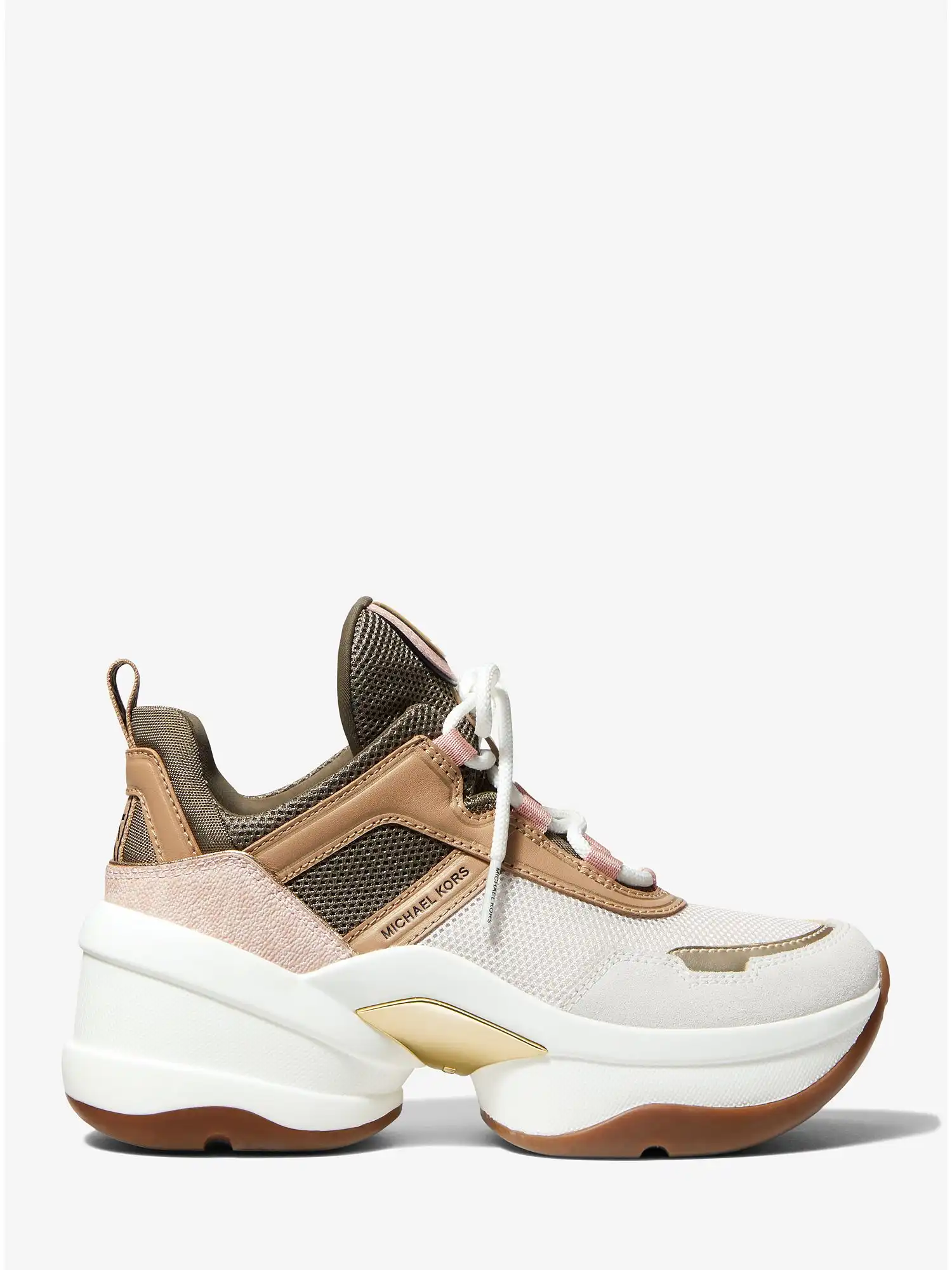 olympia mesh trainer olive combo