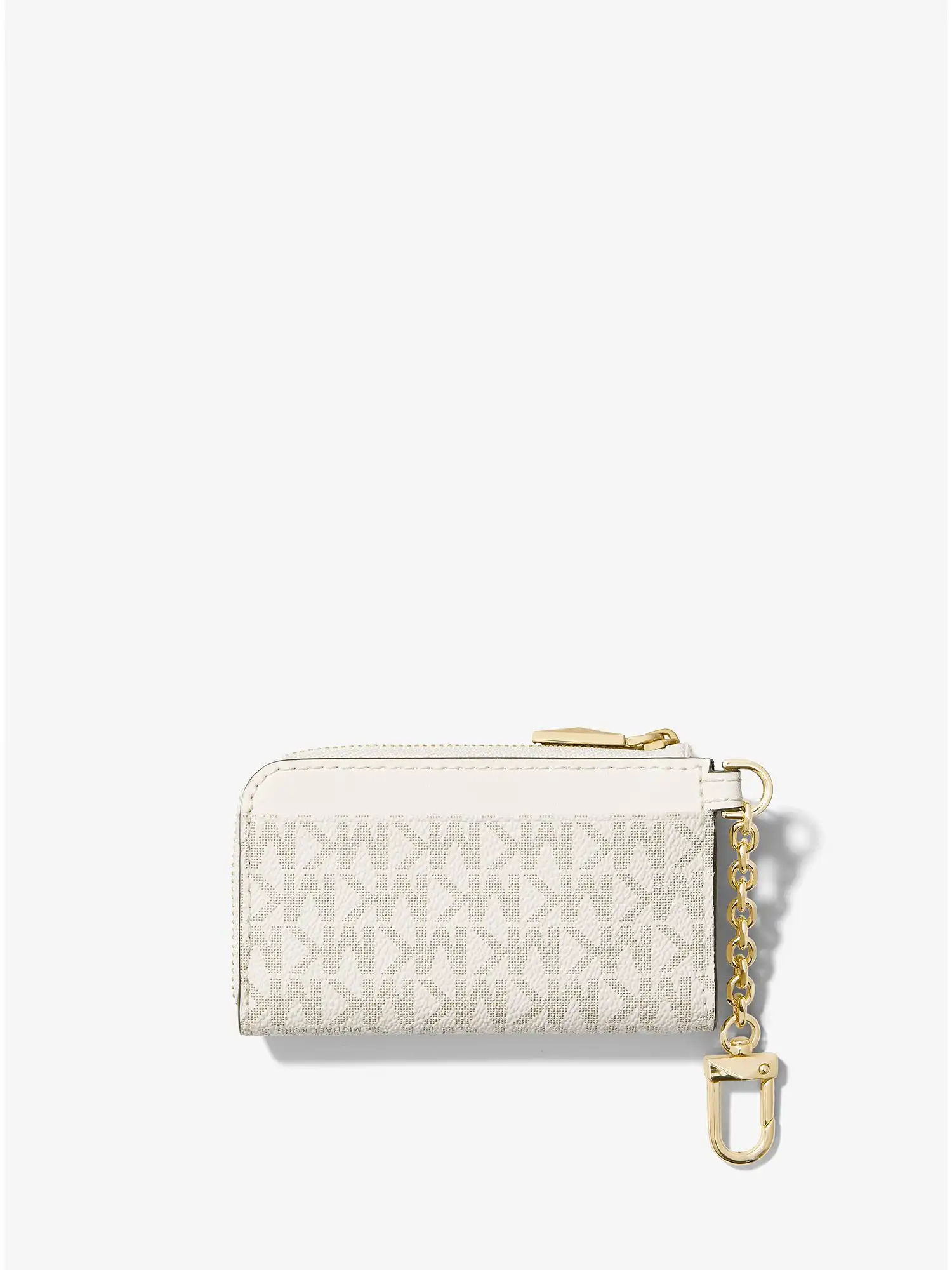 piper logo zip card case van cream