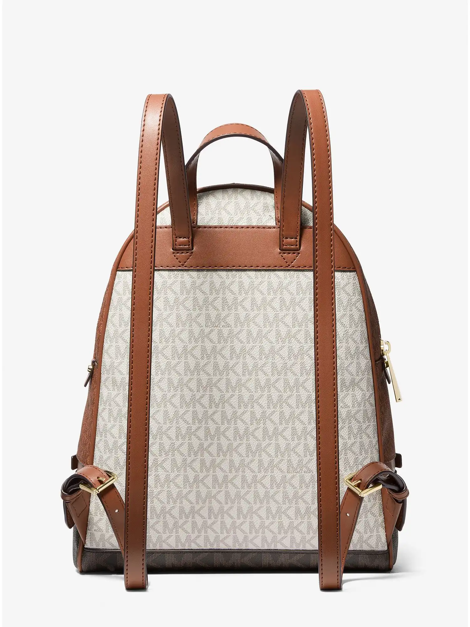 rhea medium color block logo backpack luggage