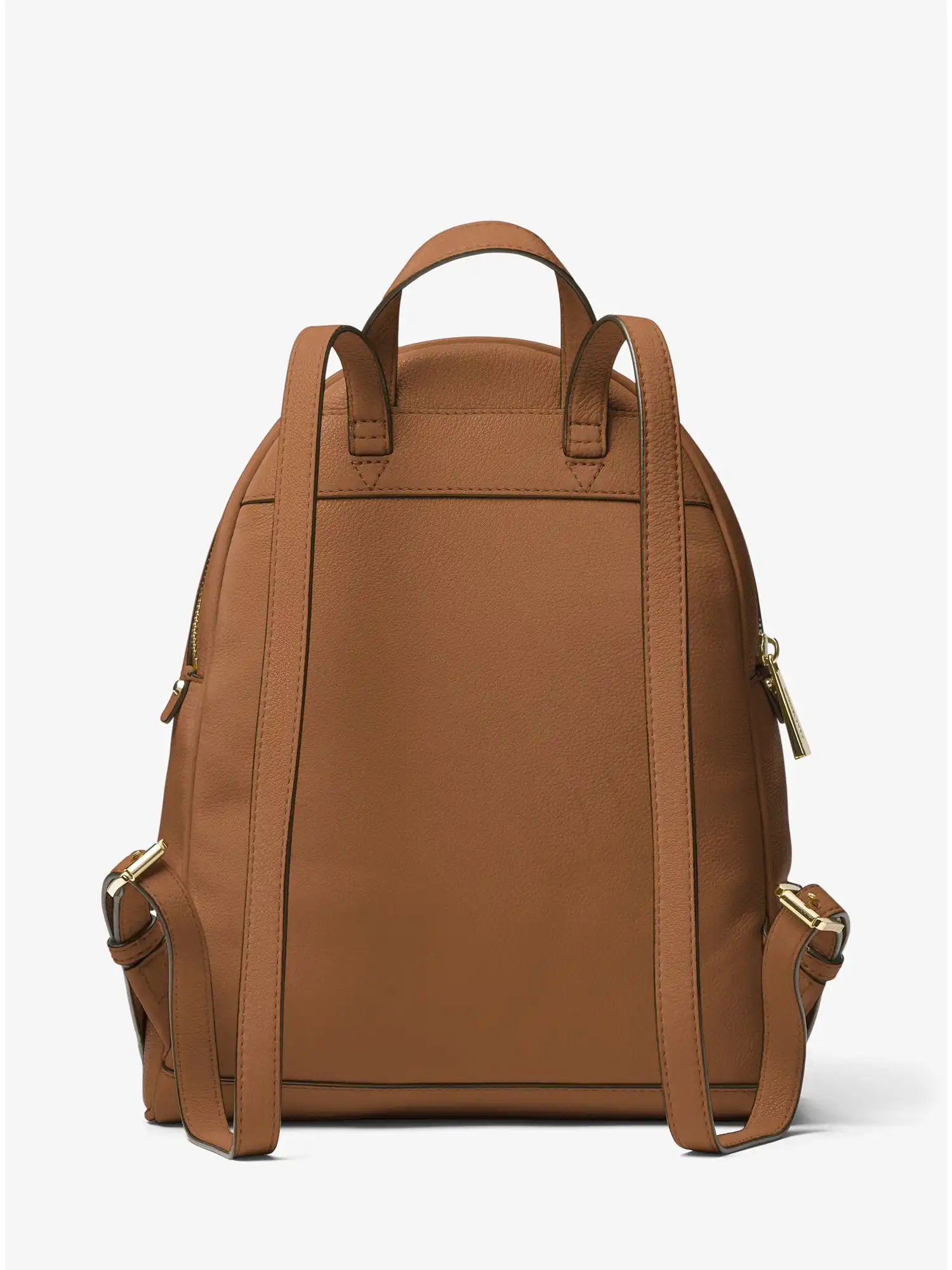 rhea medium leather backpack acorn