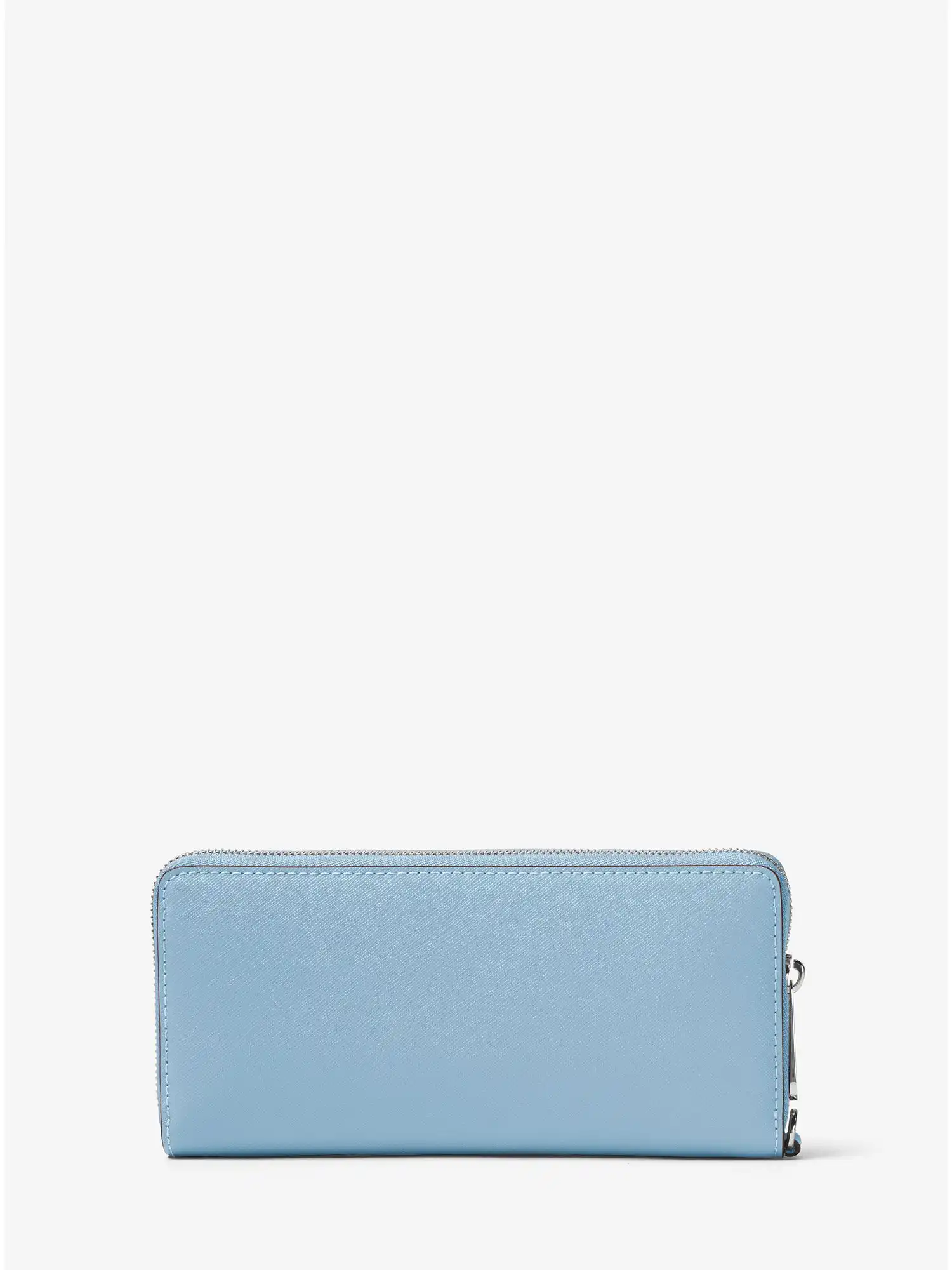 saffiano leather continental wallet chambray