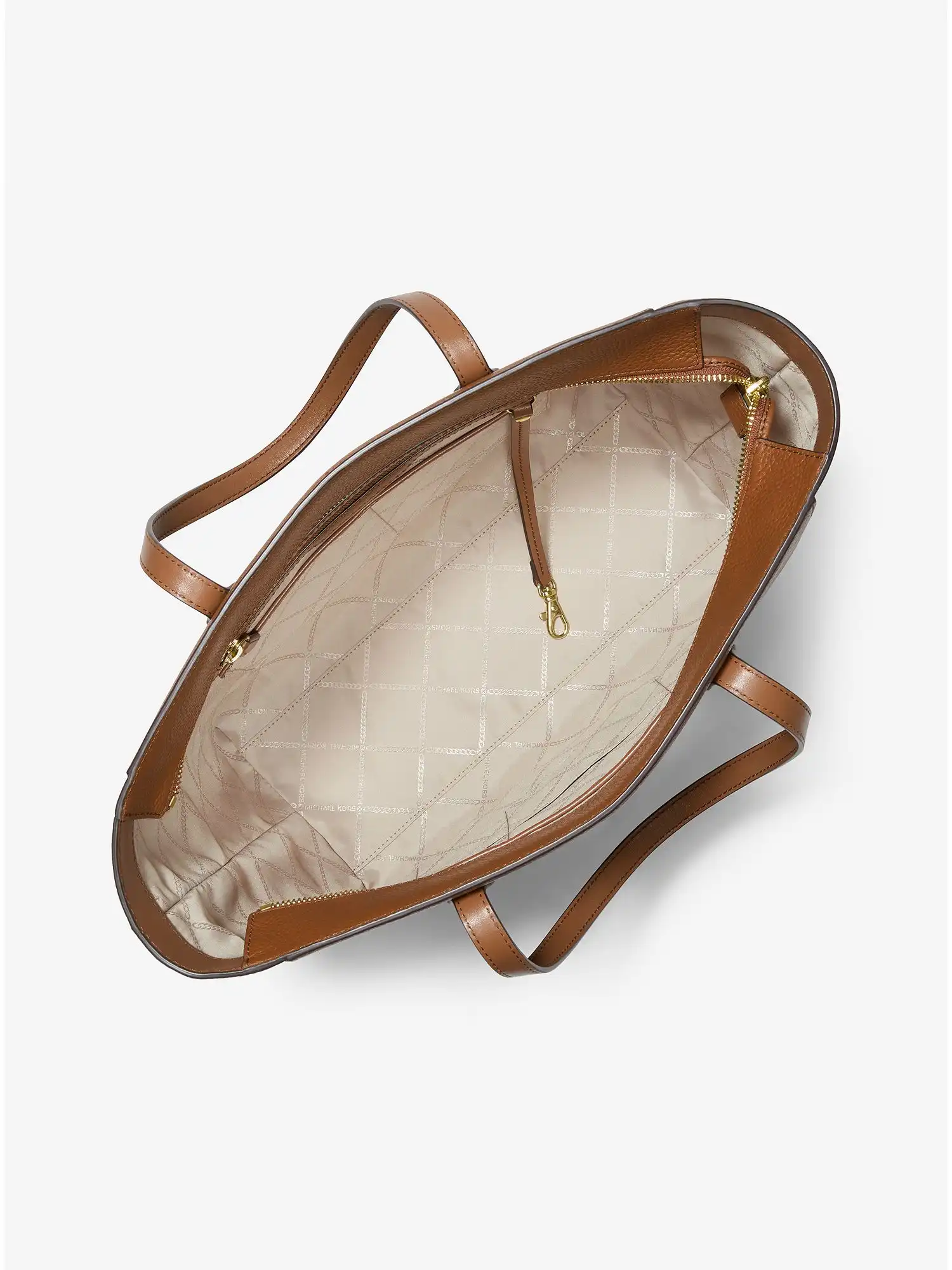 sinclair large pebbled leather tote bag luggage