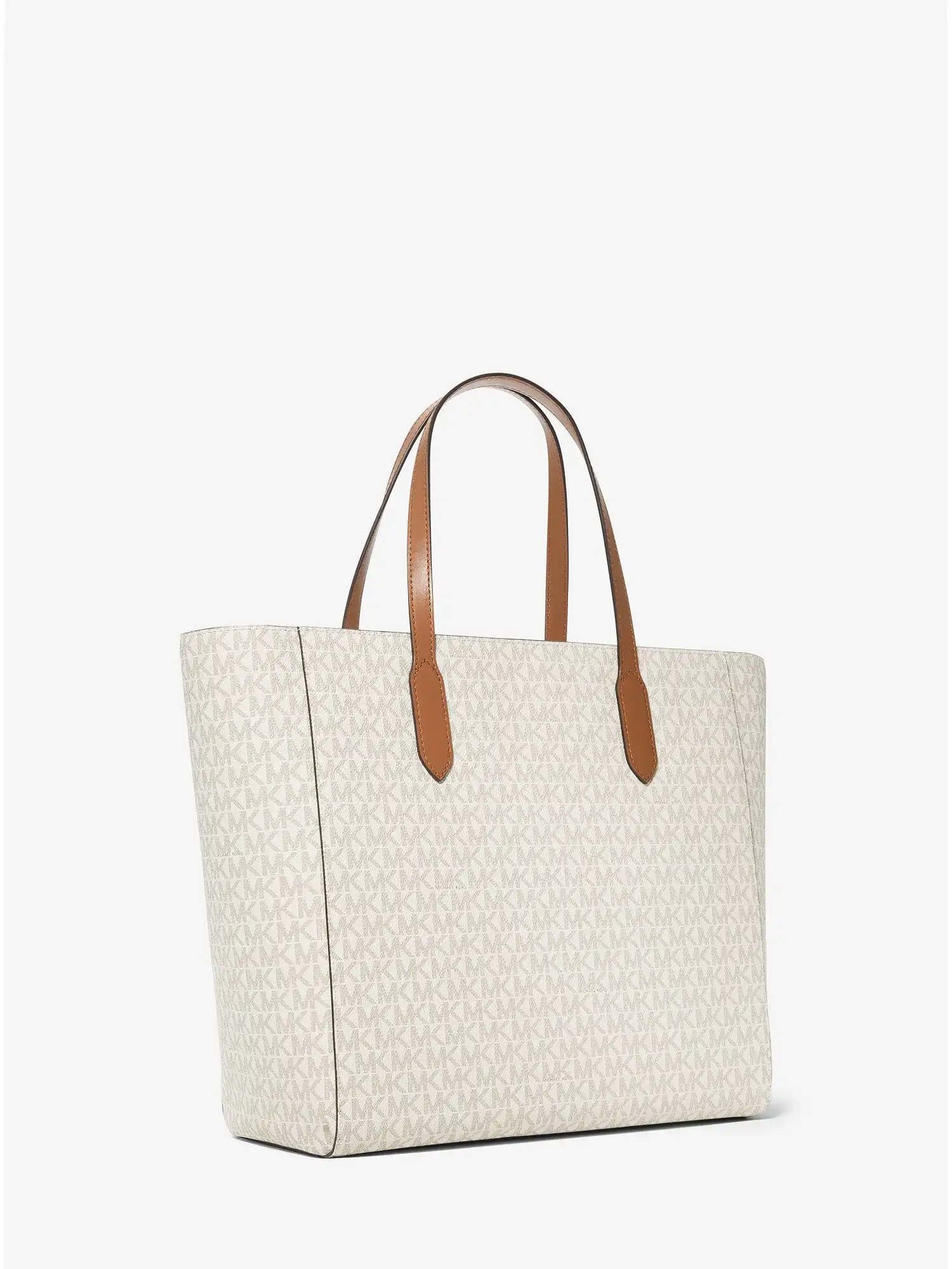 sinclair large studded logo tote bag vanilla acorn