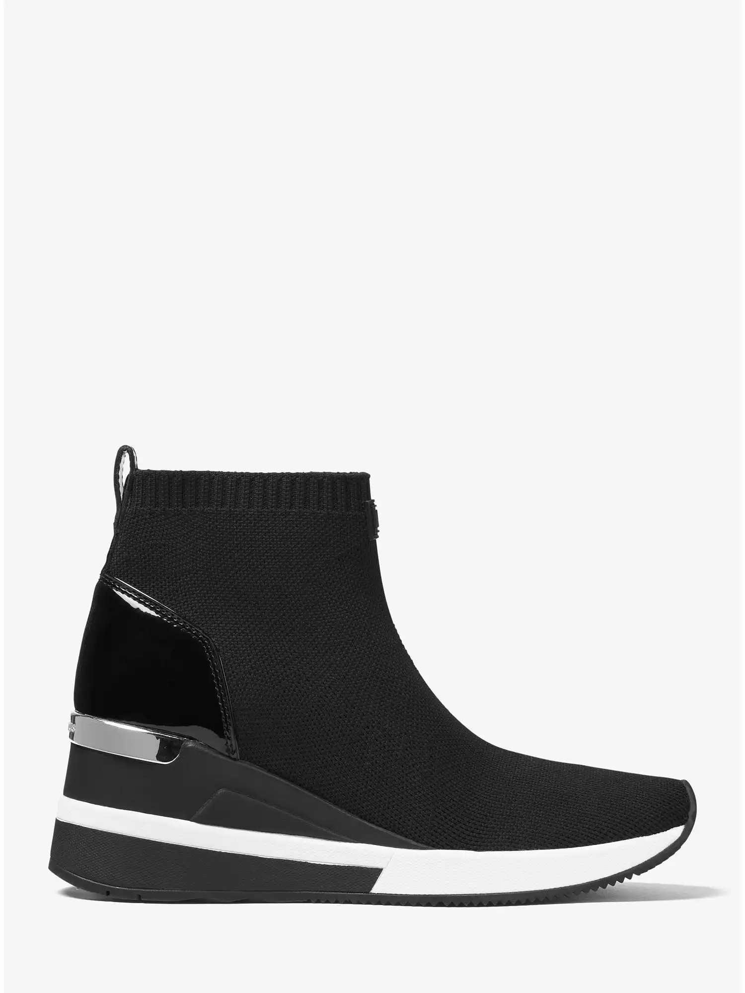 skyler stretch knit sock sneaker black