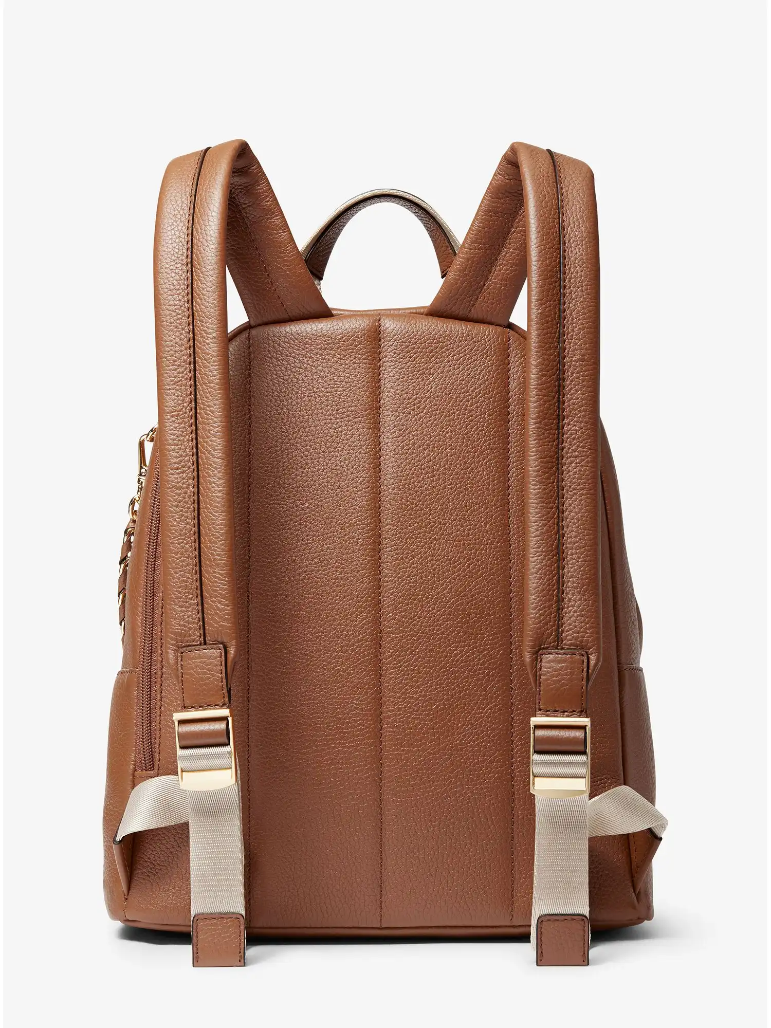 slater medium pebbled leather backpack luggage