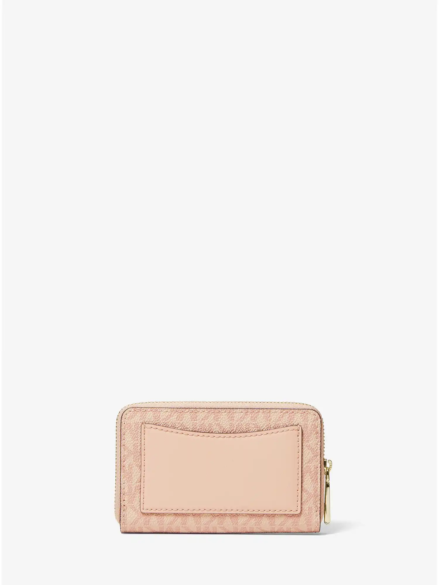 small logo and leather wallet ballet