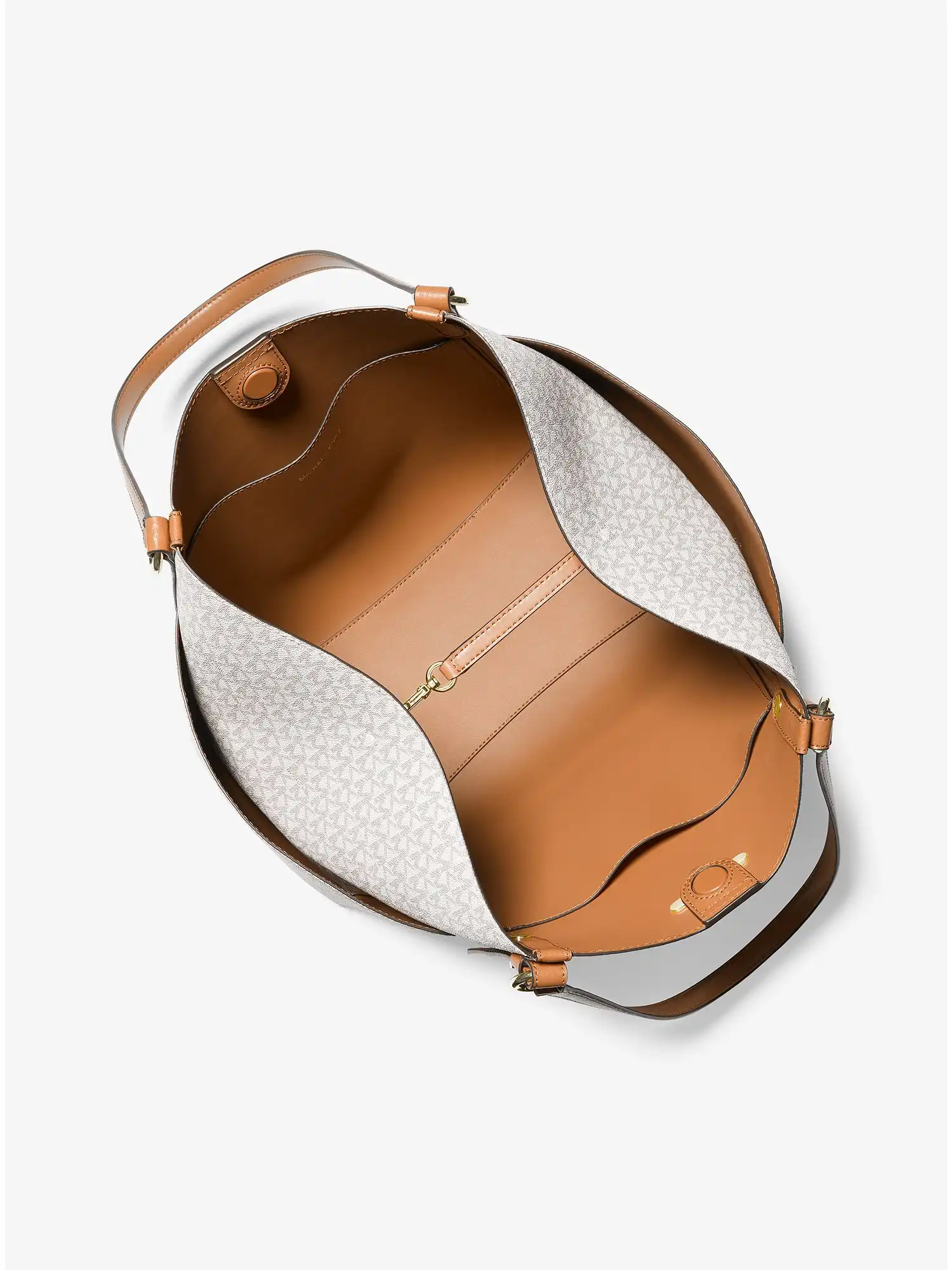 sullivan large logo tote bag vanilla acorn