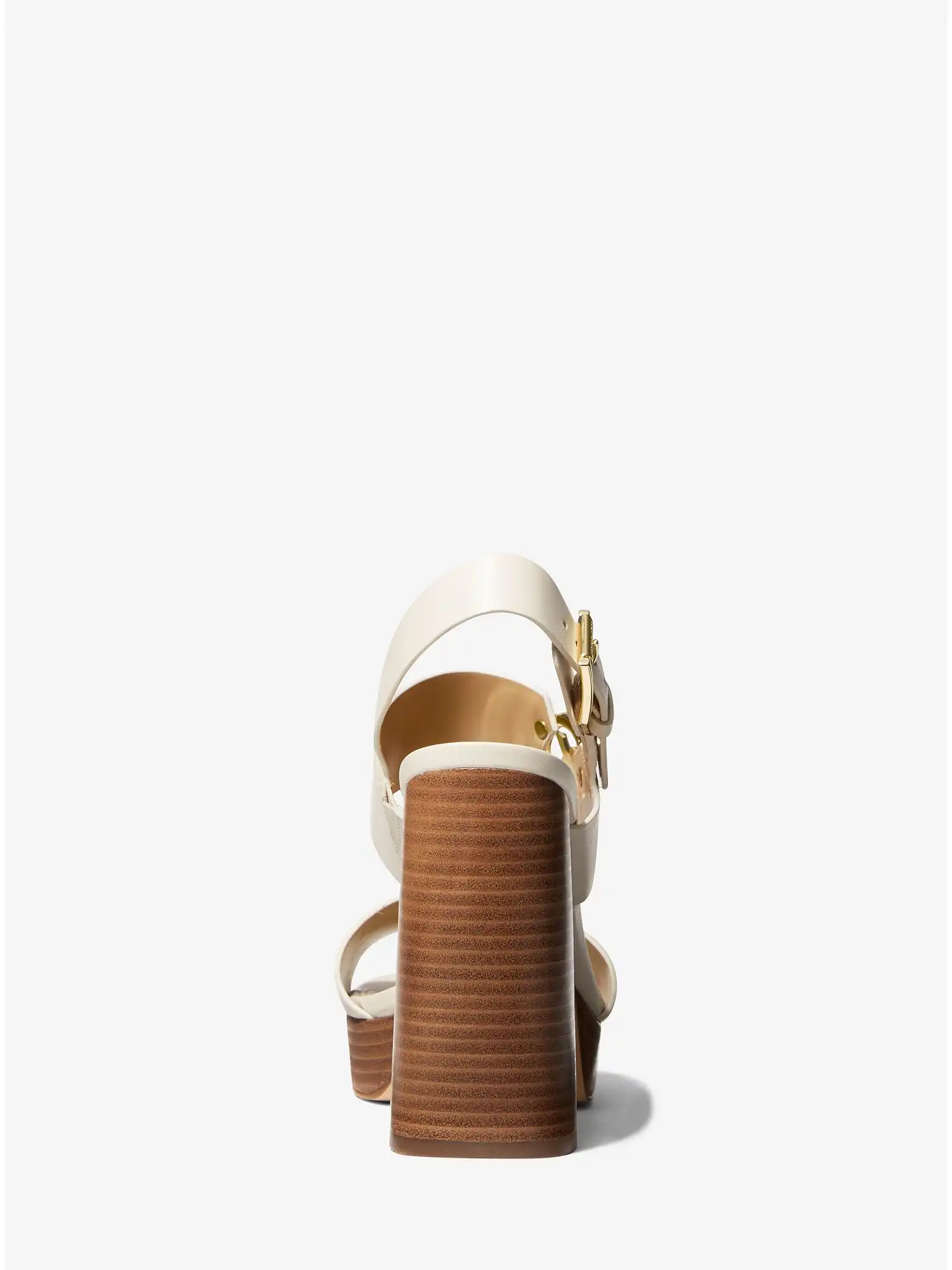summer leather platform sandal lt cream