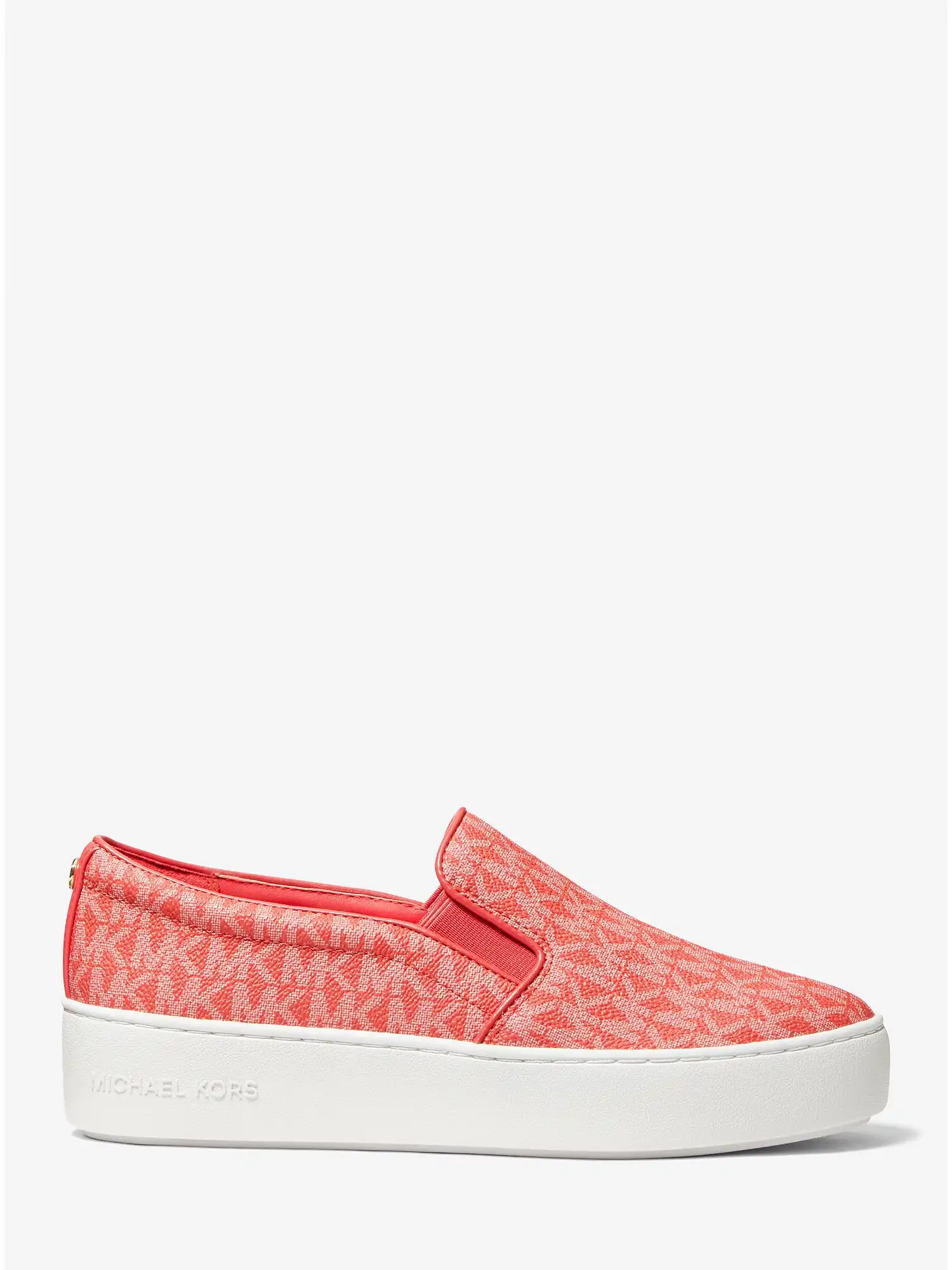 trent logo slip on sneaker sangria