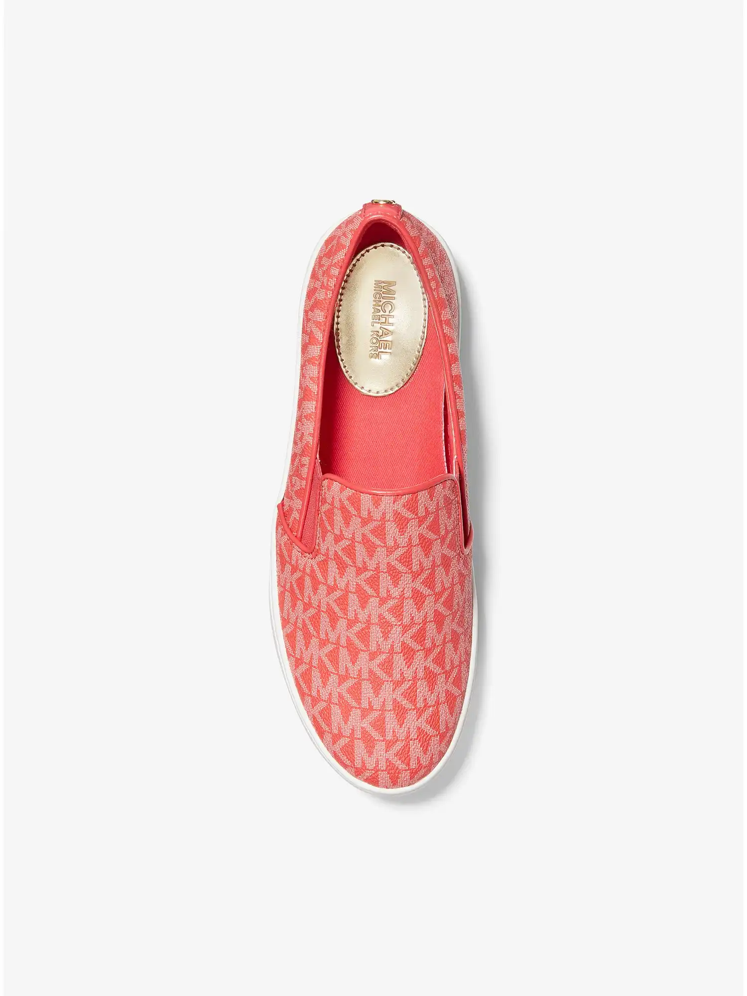 trent logo slip on sneaker sangria