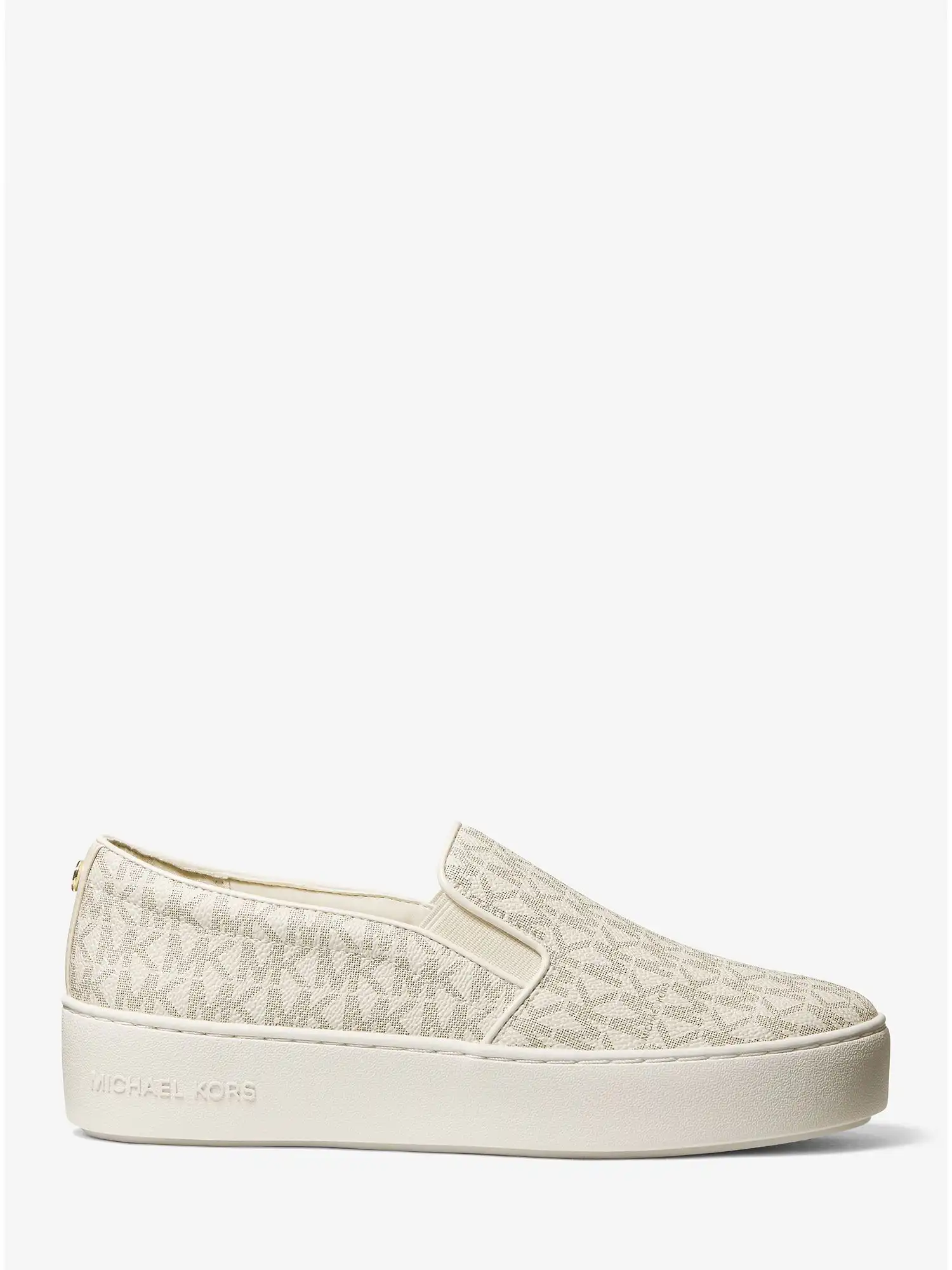 trent logo slip on sneaker vanilla