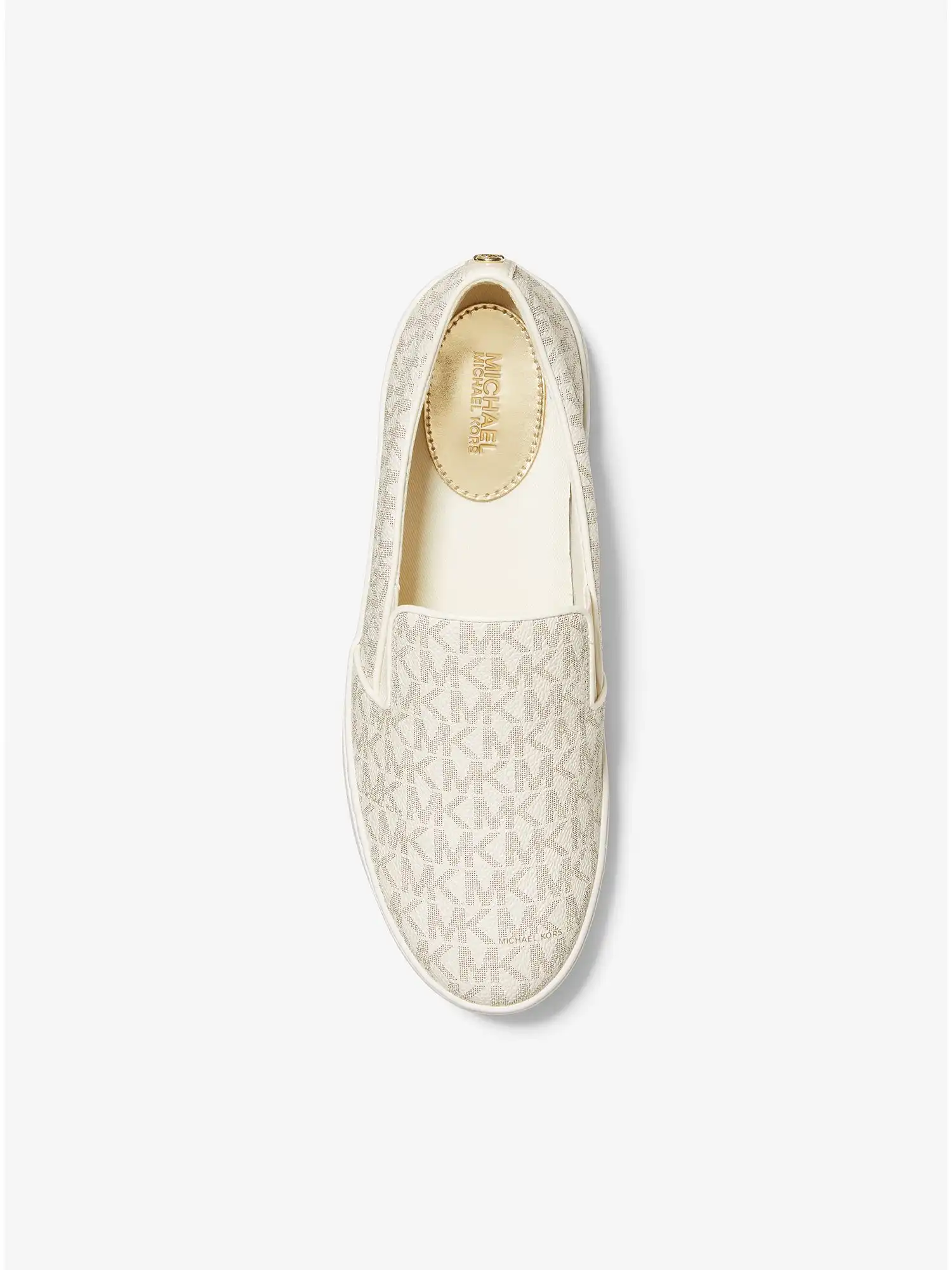 trent logo slip on sneaker vanilla